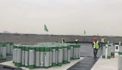 长筑久安 | 三棵树防水为申通集团上海智慧物流示范基地建设筑造“隐形长城” 屋面防水